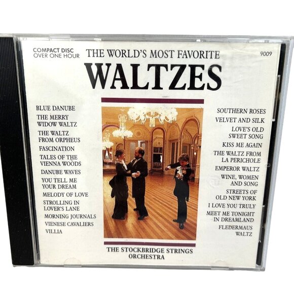 The Worlds Most Favorite Waltzes By Stockbridge Strings Orchestra CD - Picture 3 of 6